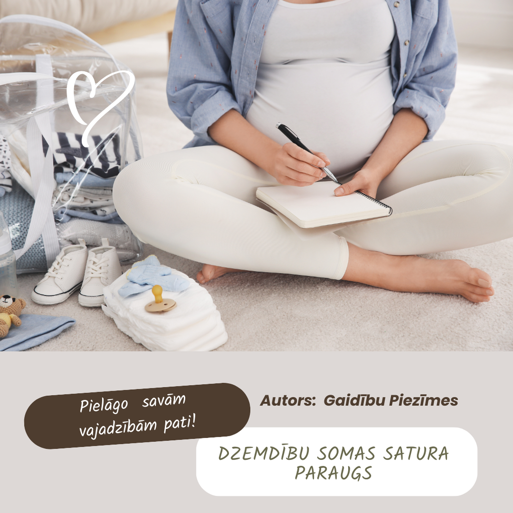 Dzemdību somas satura paraugs