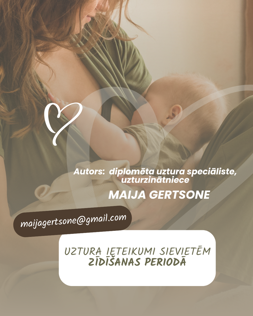 Uztura ieteikumi sievietēm zīdīšanas periodā