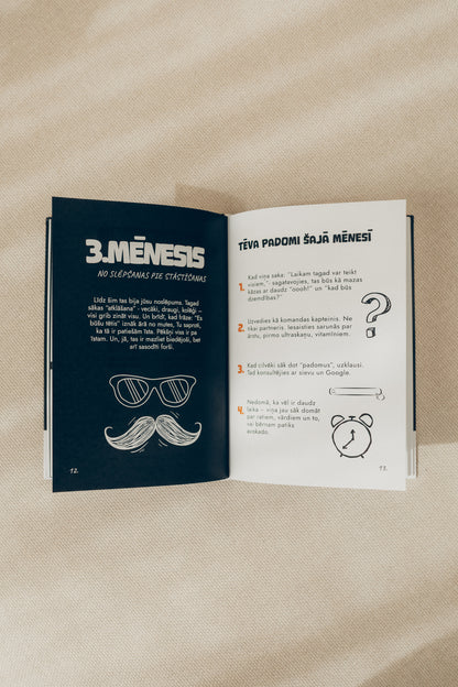 TĒTIS TOP dienasgrāmata topošajiem tētiem