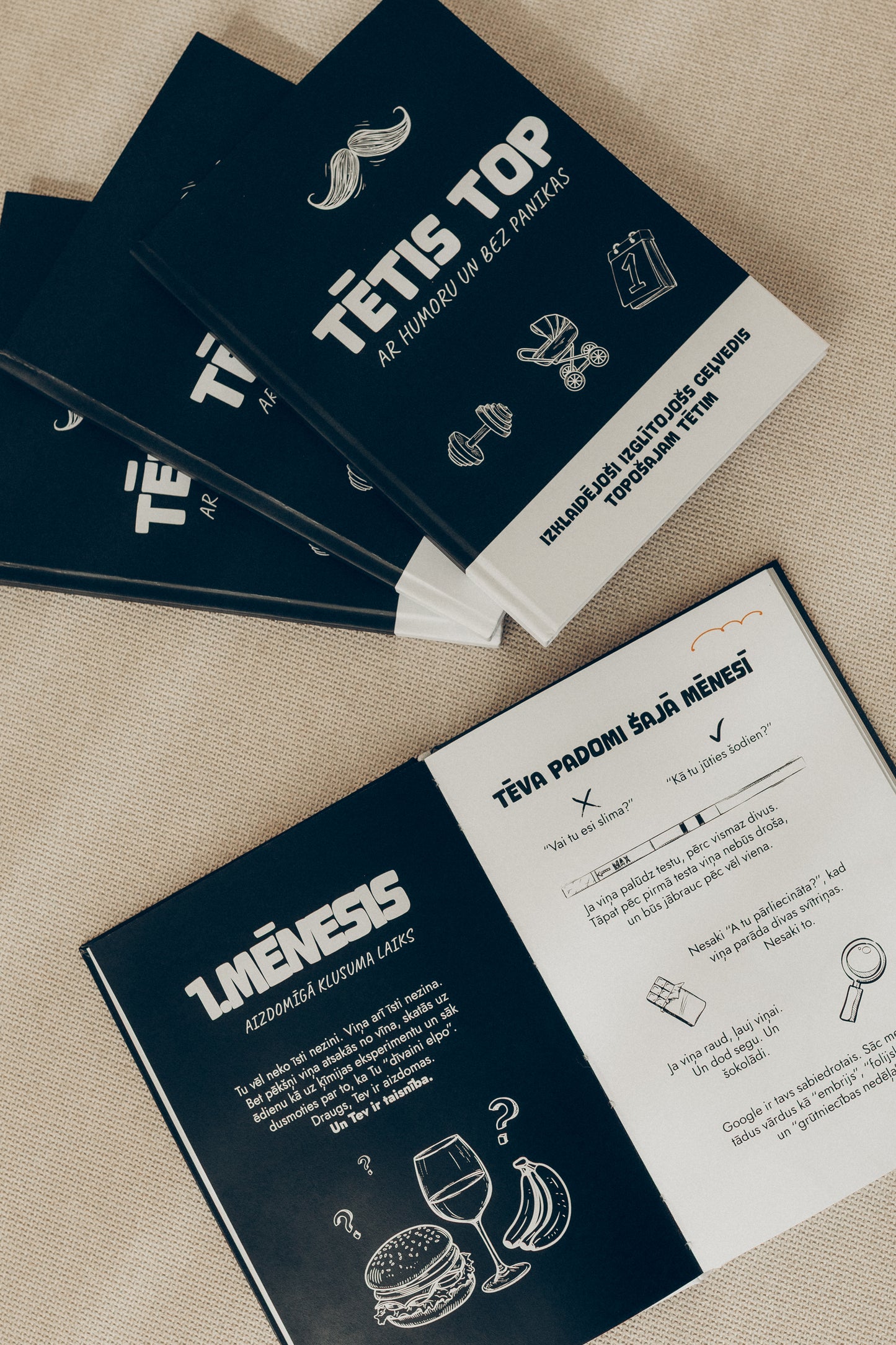 TĒTIS TOP dienasgrāmata topošajiem tētiem