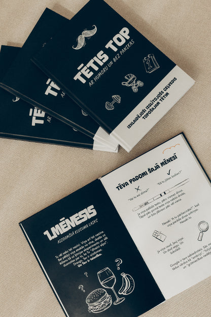 TĒTIS TOP dienasgrāmata topošajiem tētiem