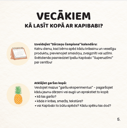 KAPIBABI un varavīksnes šķīvis